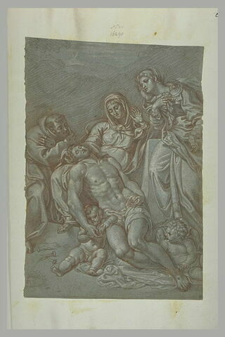 Déploration du Christ mort par la Vierge, saint François et sainte Madeleine, image 2/2