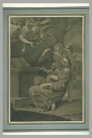Saint François d'Assise secouru par les anges, image 2/2