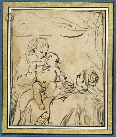Vierge et l'Enfant et sainte Catherine d'Alexandrie, image 1/3
