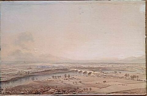 L'avant-garde française passe la rivière de la Chiusella devant l'ennemi le 26 mai 1800