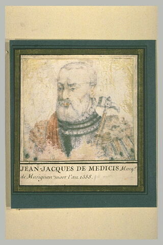 Portrait de Jean Jacques de Médicis, marquis de Marignan