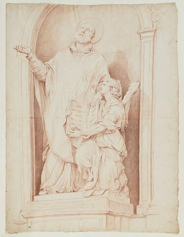 Saint Philippe Neri avec l'ange, image 1/2
