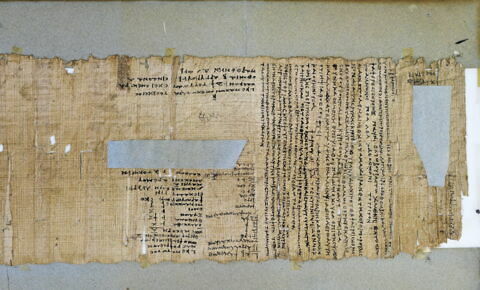 papyrus littéraire ; papyrus documentaire, image 2/7
