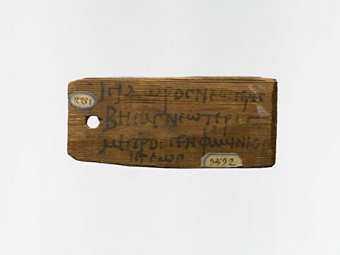 étiquette de momie rectangulaire, image 2/2