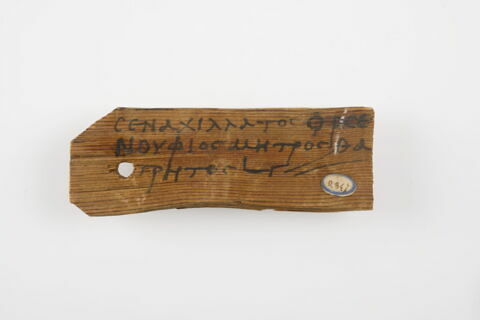 étiquette de momie en palette, image 2/2