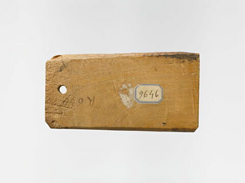 étiquette de momie rectangulaire, image 2/2
