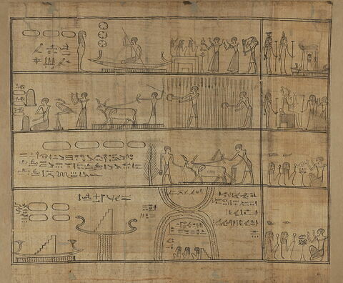 papyrus funéraire, image 1/4