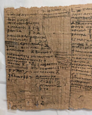 papyrus littéraire ; papyrus documentaire, image 4/7