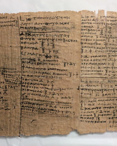 papyrus littéraire ; papyrus documentaire, image 6/7