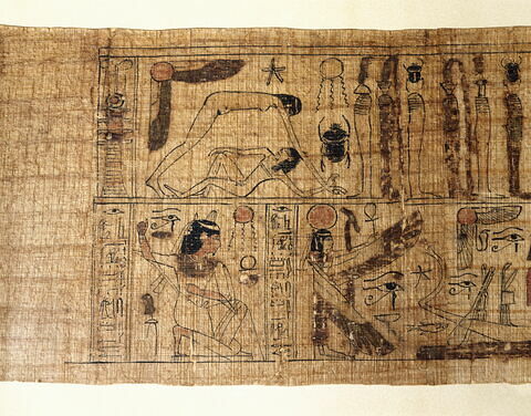 papyrus mythologique de Serimen, image 2/2