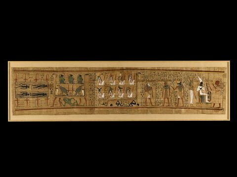 papyrus mythologique de Bakenmout