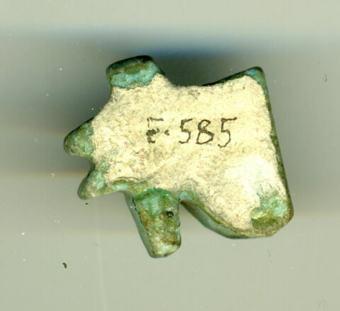 amulette oudjat simple biface, image 2/2