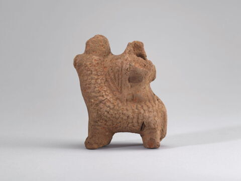 figurine d'Harpocrate au pot ; figurine d'Harpocrate au bélier, image 2/4