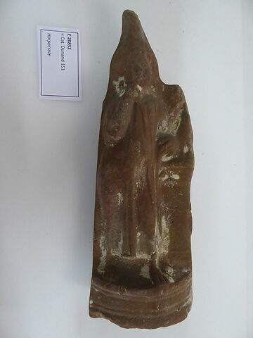 figurine d'Harpocrate phallique ; figurine d'Harpocrate à la corne d'abondance