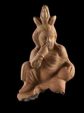 figurine d'Harpocrate au pot, image 1/1
