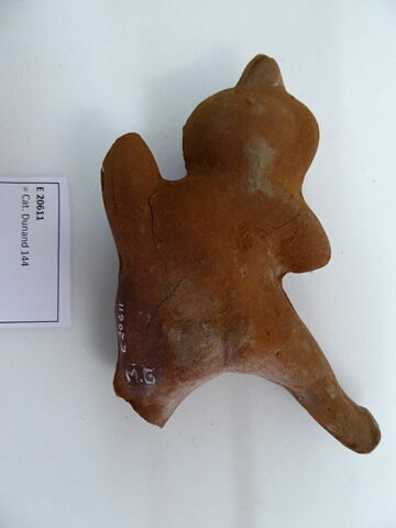 figurine d'Harpocrate cavalier ; figurine d'Harpocrate à la corne d'abondance, image 2/2