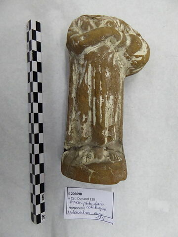 figurine d'Harpocrate au pot ; figurine d'Harpocrate phallique