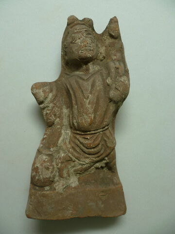 figurine d'Harpocrate phallique ; figurine d'Harpocrate portant son image, image 1/1