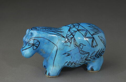 Figurine d'hippopotame, image 1/4