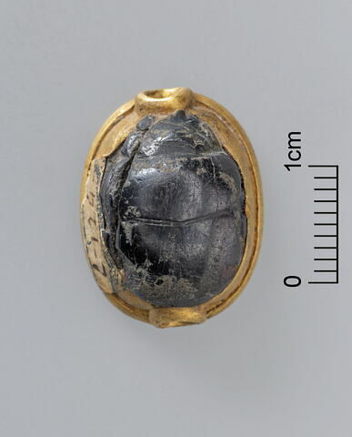 scarabée ; chaton de bague, image 2/3