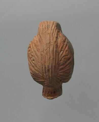 figurine de tête de femme romaine à cou fermé, image 2/2