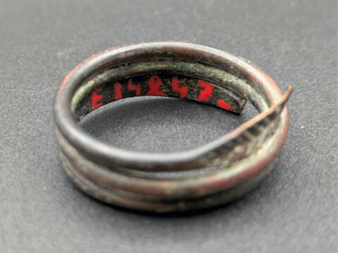 bague en anneau triple, image 2/4