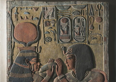 Relief de Séthi I et Hathor, image 6/9