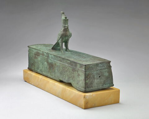 cercueil de faucon ; figurine, image 1/1