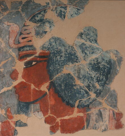 Fragment de peinture murale de la tombe d'Amenhotep III, image 1/1