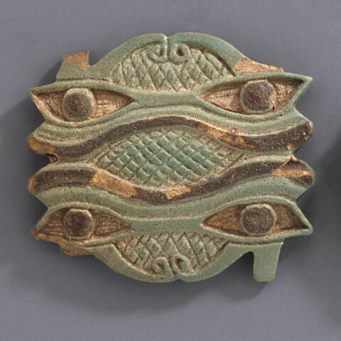 amulette oudjat quadruple symétrique