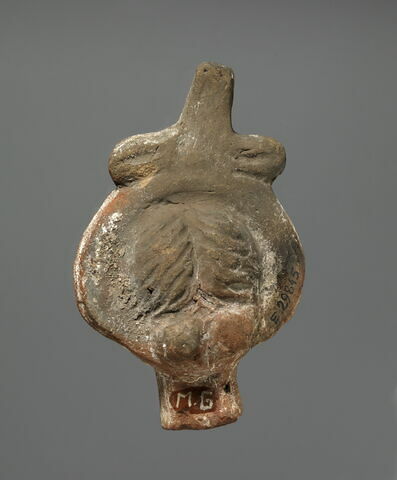 figurine de tête de femme romaine à cou fermé, image 2/2
