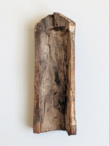 figurine d'Osiris à l'obélisque  ; élément momifié, image 2/4