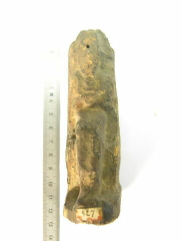 figurine d'Osiris à l'obélisque ; élément momifié, image 1/1