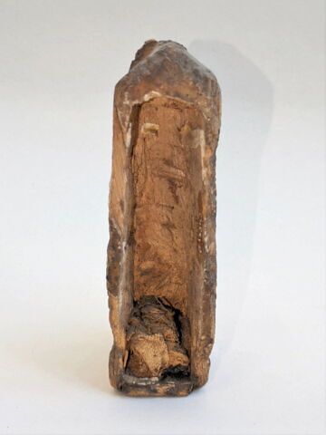 figurine d'Osiris à l'obélisque ; élément momifié, image 3/5
