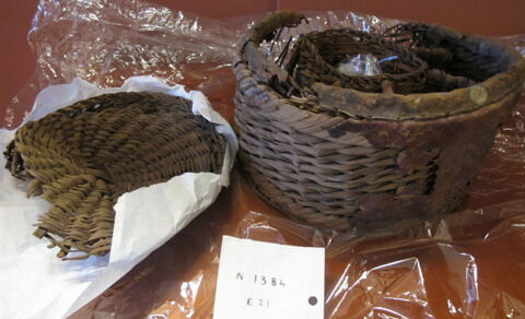 panier à compartiments ; couvercle de panier
