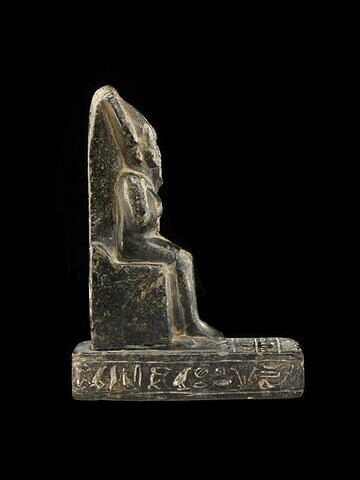 figurine ; figurine d'Osiris à l'obélisque