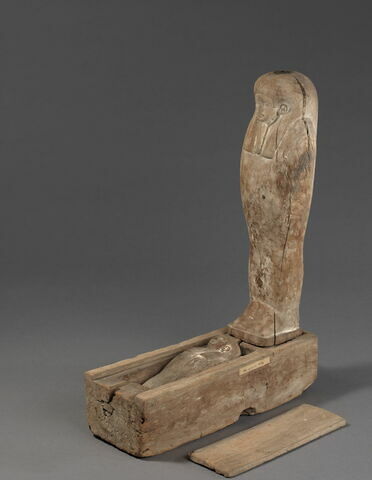statue de Ptah-Sokar-Osiris ; sarcophage miniature ; élément momifié, image 6/8