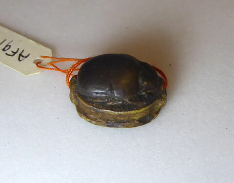 scarabée ; chaton de bague, image 3/4
