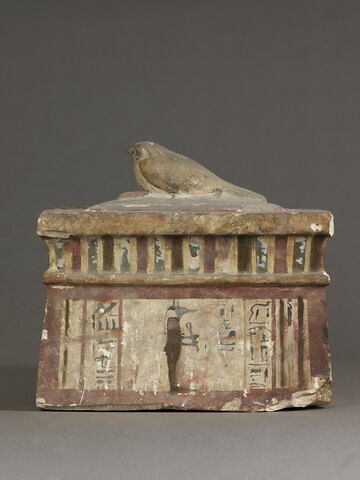 coffret funéraire ; sarcophage de faucon, image 8/11