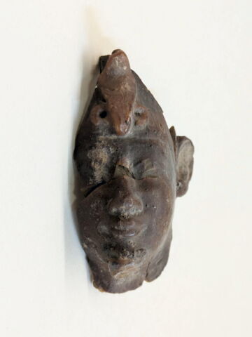 figurine ; masque de momie ; fragmentaire, image 2/7