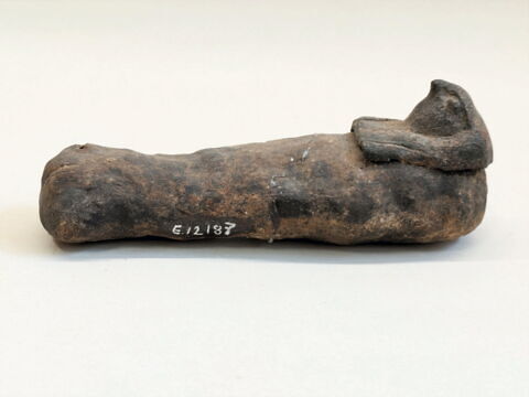 figurine de fils d'Horus ; masque de pseudo-momie de fils d'Horus, image 4/6