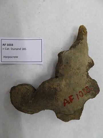 figurine d'Harpocrate au pot, image 2/2