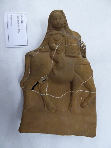 figurine d'Harpocrate cavalier
