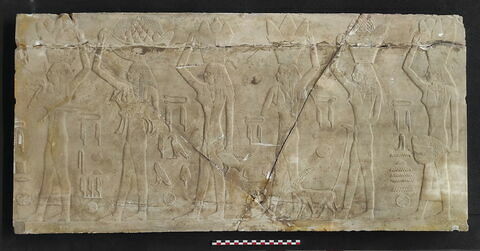 Moulage d'un relief de la paroi nord de la chapelle du mastaba de Ti à Saqqara, image 1/1