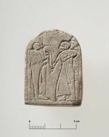 stèle miniature ; stèle cintrée, image 1/1