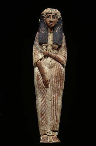 cercueil anthropoïde ; cuve de cercueil ; couvercle de cercueil