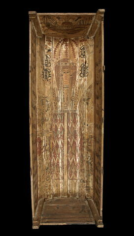 couvercle du cercueil de Padiimenipet (Pétaménophis), image 3/26
