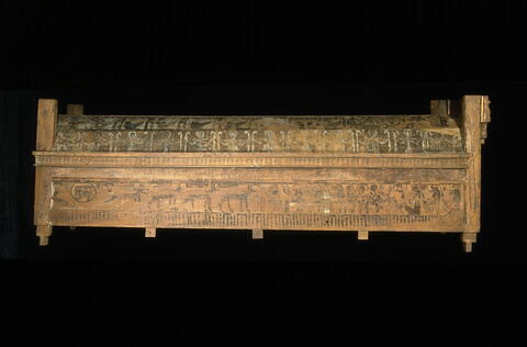 couvercle du cercueil de Padiimenipet (Pétaménophis), image 15/26