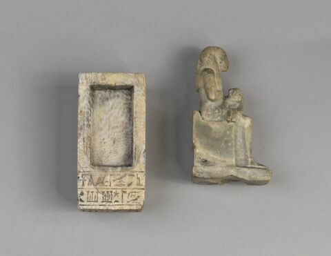 figurine d'Isis allaitant ; statue, image 6/6