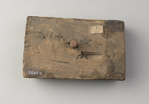 couvercle de sarcophage miniature  ; statue de Ptah-Sokar-Osiris, image 3/3